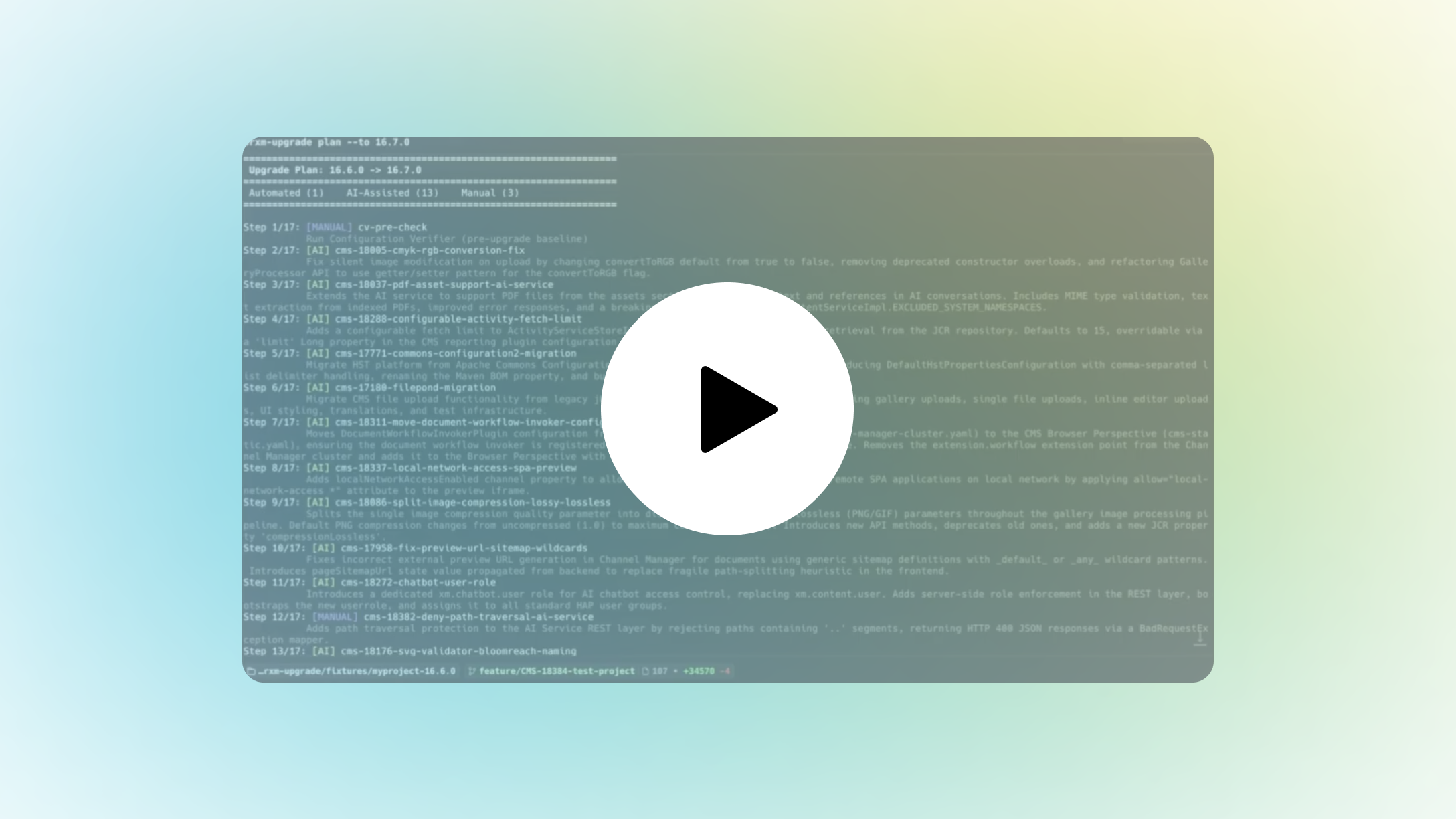 Bloomreach Content Version 17 preview